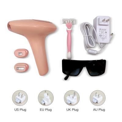 China Skin Tightening Epilator Diode Laser IPL Portable Harmless Hair Removal Machine Home With Ice To Approve For Woman for sale