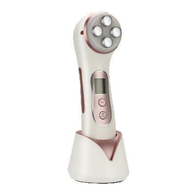 China Wrinkle Face Massager Beauty Machine New Design Wrinkle Remover Multiple Face Massager Anti Aging Handheld Device Radio Frequency Anti Aging Device for sale