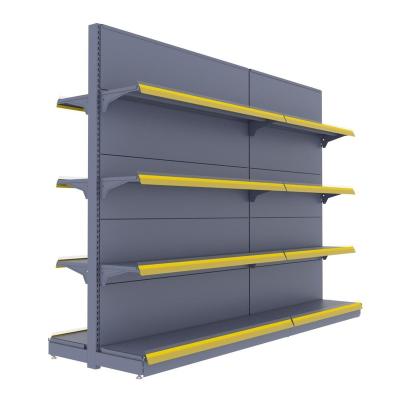 China Double Sided Reliable Performance Supermarket Shelves for sale