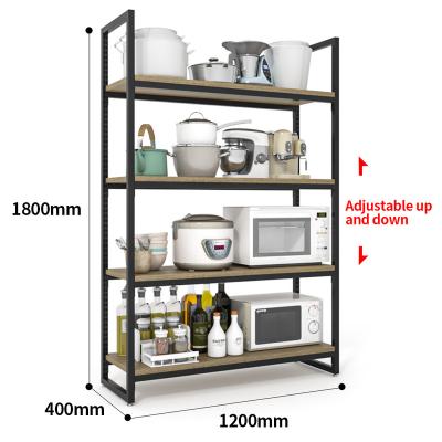 China Corrosion Protection Home Storage Rack Wood In Tool Rack for sale