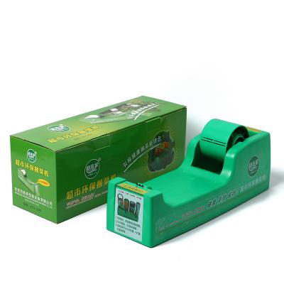 China Wholesale Manual Green Tie Type Supermarket Plastic Wrap Or Strip Vegetable Machine 530*430*165mm for sale