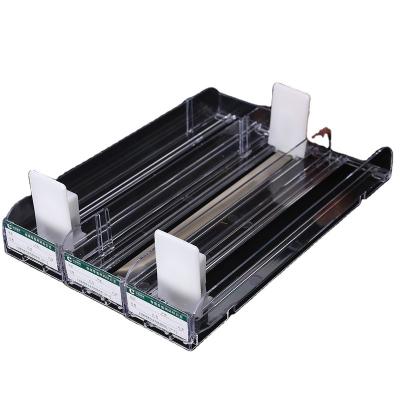 China Beverage Shelf Pusher Maker Acrylic Boxed Cigarette Shelf Pusher Device 280*60mm for sale