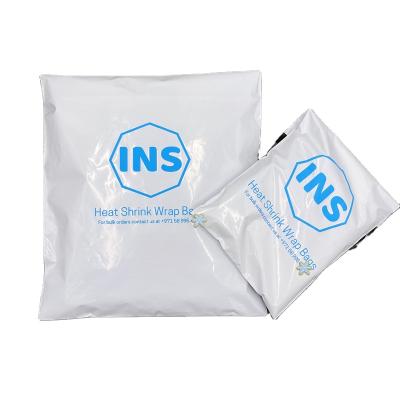 China New Material Style Bag Clothing Bags Express Packaging Bags D2W Fully Biodegradable Custom Bags White Pink for sale