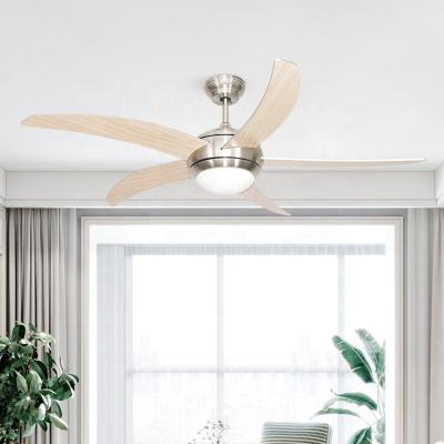 China Modern Modern Style Ceiling Fans for restaurant decoration 220V 5 MDF blades large ventilation AC for sale