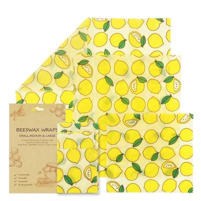 China Eco-Friendly Immediately Deliver Factory Price Sustainable Beeswax Plant or Vegan Soy Wax Food Wraps for sale