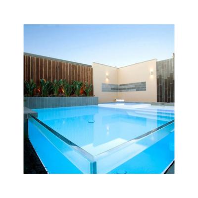 China ODM Clear Fully Tempered Float Glass for Aluminum Windows Swimming Pool Te koop