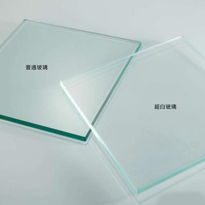 China Tempered Laminated 6mm Float Glass Ultra Clear Toughened Glass Cut To Size for sale