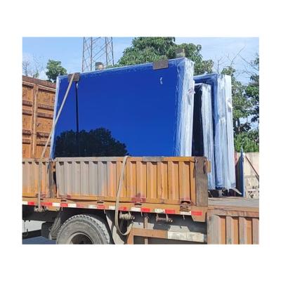 China factory price Ready For Ship 4mm 5mm 6mm dark blue Reflective Float Building Window Glass Sheet manufacturer direct en venta