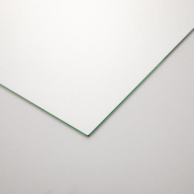 China Wholesale factory price clear glass 1.6mm 1.8mm 2mm float glass decorative photo or photo frame glass for sale