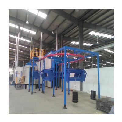 China Hotels High quality cabinet automatic powder coating line supplier with ISO for sale