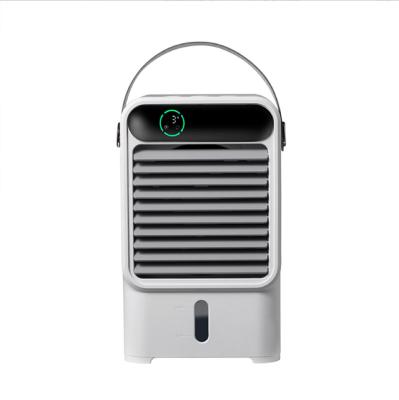 China Nano Rechargeable Humidifier Mini Rechargeable Water Mist Cooler Air Conditioner Fan Ice Mist Water Circulation Humidifier Fan for sale