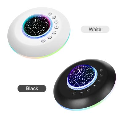 China Wholesale Projection Lamp For Kids White Noise Machine Sound Baby With 7 Colors LED Night Light For Children 15*15*5CM for sale