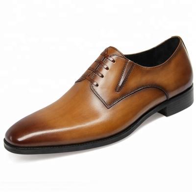 China OEM Official Formal Interesting Dress Good Anti-Smell Genuine Leather Oxfords Shoes, Made in Turkey Latest Stylish Men Shoes for sale