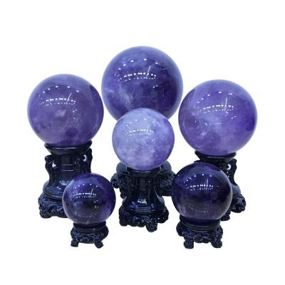 China China Good Quality Hot Selling Polish Personalized Colored Crystal Ball With Stand for sale