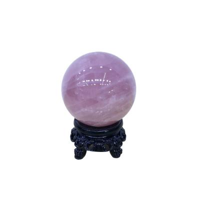 China China Special Hot Selling Beautiful Colored Polishing Crystal Ball With Stand for sale