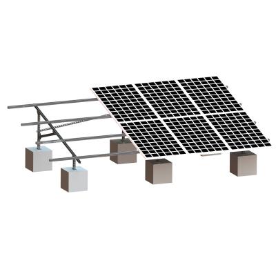 China 2021 High Quality Solar Home Spotlight 100 Watt Bracket Solar Panel Wall Mounts For Flat Roof Mounting for sale