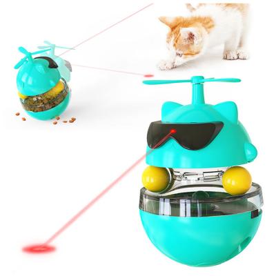 China Viable Laser Cat Toy Wholesale Pet Intelligence Toys Automatic Noise Multifunctional Cat Play Toys for sale