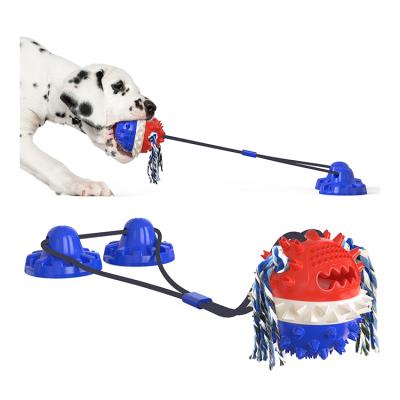 China Dog Playing Chewing Wholesale Increased Resis Bite Resis Bite Ball Dog Toy Waterproof Molar Ball Toy for sale