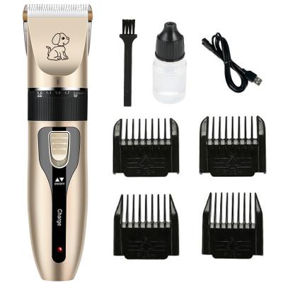 China Home Dog Cat Hair Trimmer Electric Grooming Kit For Animal Pet Hair Trimmer Viable Usb Rechargeable for sale