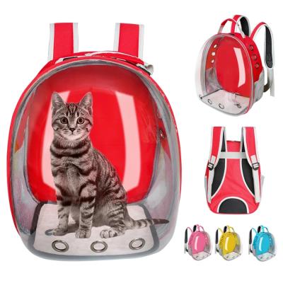 China Wholesale Viable Space Capsule Outdoor Bag Transparent Breathable Pet Backpack Convenient Pet Supplies for sale