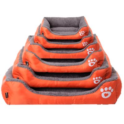 China Durable All Weather Dual Use Double Sided Pet Beds And Accessories Breathable Dog Sofa Bed Dog Nest Large Rectangle Pet Beds for sale