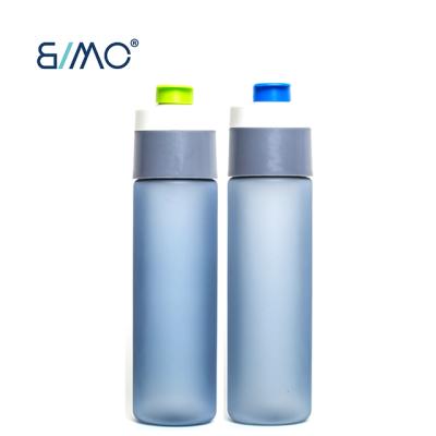 China Sustainable High Quality PP Water Bottle With Lid Straw Spray Drinking Sports Travel Water Bottle Custom Logo for sale