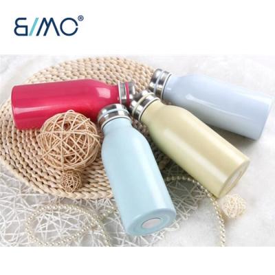 China Business Stainless Steel Water Bottle Leak Proof Triple Walled Vacuum Insulated Bottle 13 Ounce Keeps Drinks Cold For 24 Hot for sale