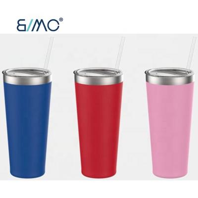 China High Quality Viable Double Wall 16/20oz Stainless Steel Vacuum Tumbler Cup Drinking Custom Insulated Water Bottle Cup With Lid for sale