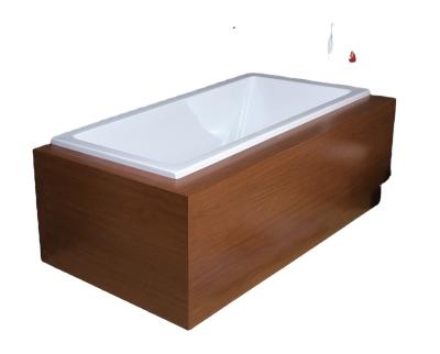 China Ningbo Drop In Embedded Acrylic Bathtub / Hot Tub Manufacturer for sale