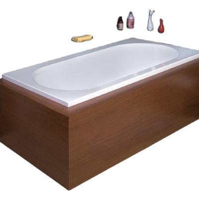 China Bluegulf Embedded Acrylic Shower Tray / Hot Tub 1900 Acrylic Factory Drop-In Bathtub for sale