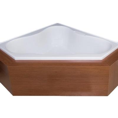 China Best enclosed acrylic triangle shaped drop-in bathtub 1500 for sale