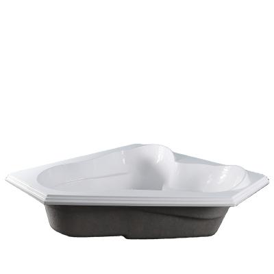 China Best Enclosed Acrylic Triangle Shaped North American Drop-In Bathtub for sale