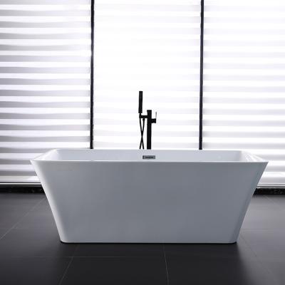 China Freestanding Modern Acrylic Bathtub Soaking Seamless Freestanding Bathtubs for sale