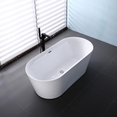 China Free Standing Bathtub Acrylic Solid Surface Free Standing Soaking Bathtubs for sale