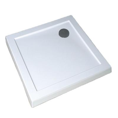 China Low Shower Pan Traditional European Acrylic Shower Base Shower Tray 90x90 for sale