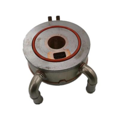 China High Quality Excavator Engine Spare Parts 4TNV98T Engine Oil Cooler 124100-5710 For YANMAR Engine 4TNV98 1241005710 for sale