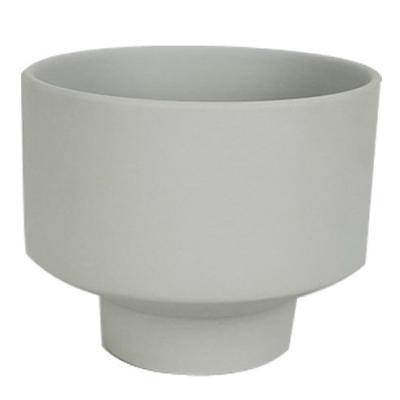 China Creative Minimalist Ceramic Candle Cup Decoration Scented Scented Container Matte Candle Holder Nordic Hotel for sale