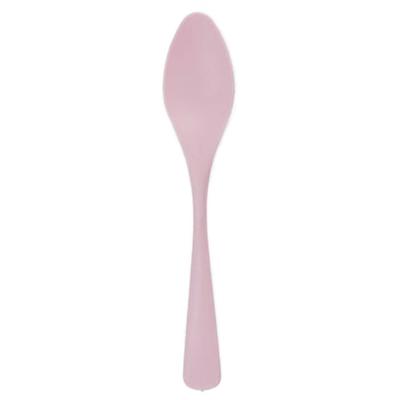 China Small disposable plastic thickened scoop ice cream teaspoon tableware Y13 for sale