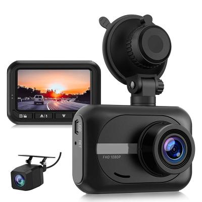 China Motion Detection Dual Dash Cam For Cars, Dual Lens Front And Rear Car DVR Video Dash Cam FHD 1080P Driving Recorder Night VE for sale