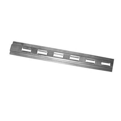 China 021107 Trailer Cargo Track Bar Steel Truck Curtain Parts Guard Plate for sale