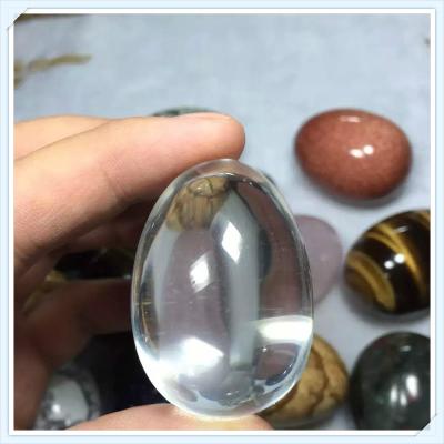 China Folk Crafts Crystal Egg Natural Semi-Precious Stone for sale