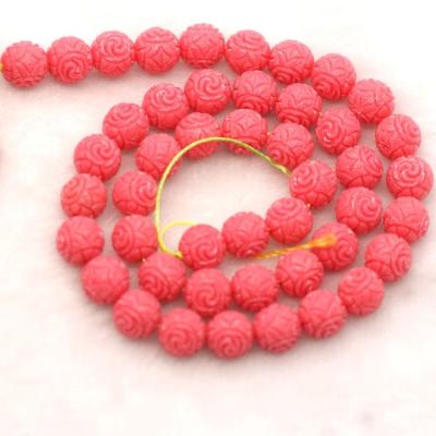 China Color Change Natural Coral Gemstone Bead 8mm On Sale for sale