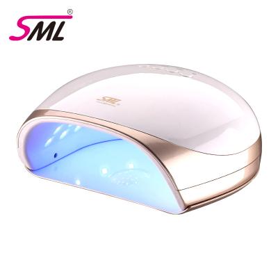 China SML New Arrival 2022 Customized Original White Nail Dryer UV Led Nail Lamp 220*221*97mm for sale