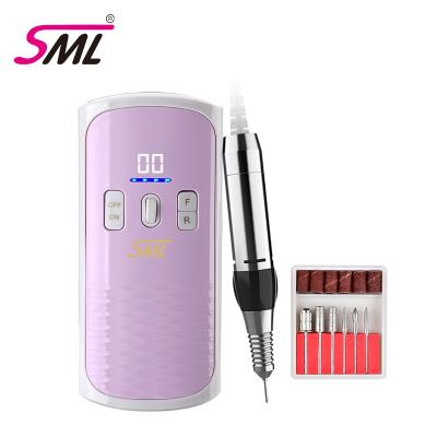 China 35000rpm Manicure Pedicure Care Tool SML Factory Outlets Portable Nail Art Sander Nail Drill Machine For Manicure for sale