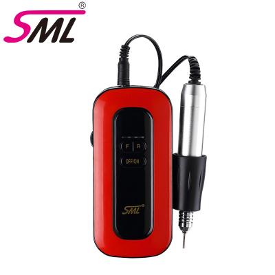 China SML factory outlets logo dc12v nail sander plastic portable nail drill for sale