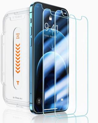 China Mobile phone Yu quan amazon warm tempered glass for iphone 12 mini 11 pro 6 6s max 7 max 8 x xs xr phone screen protector film shockproof for sale