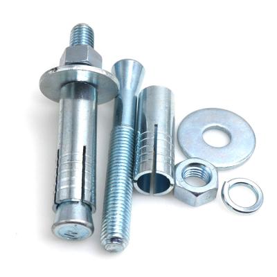 China Industry General Concrete M8 Expansion Anchor Bolt Expansion Hex Joint Nut Anchor Stainless Steel Plain OEM for sale