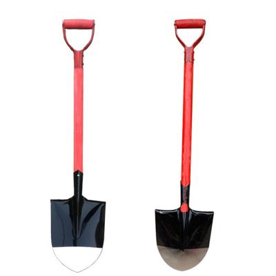 China Agriculture Fire Disaster Relief Agricultural Shovel Outdoor Wooden Shovel Gardener Shovel Sale Excavation Tool Camping Engineer Shovel With Handle for sale