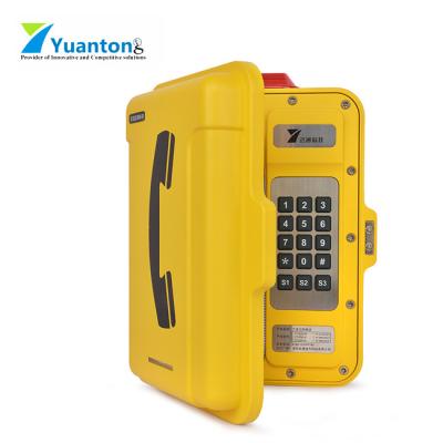 China Standard Keypad IP68 VOIP Industrial Waterproof Sip Phone Outdoor for sale