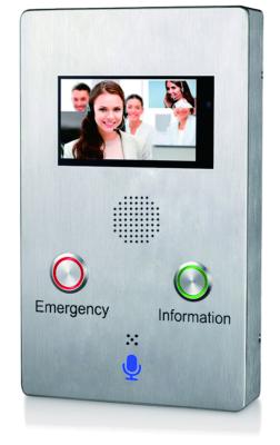 China Handsfree Telephone Intercom , Video Intercom Emergency Roadside Telephone for sale